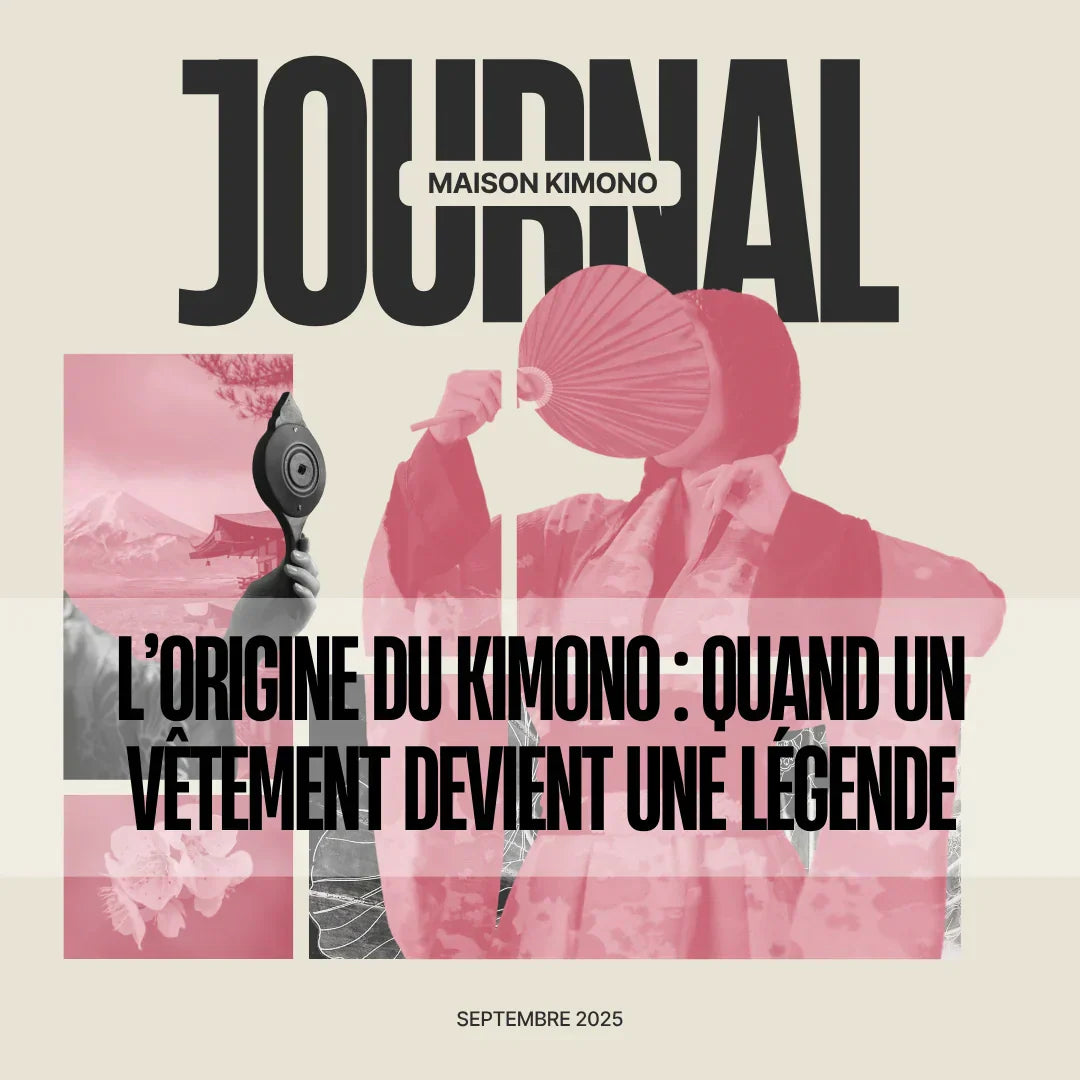 L’origine du kimono : quand un vêtement devient une légende