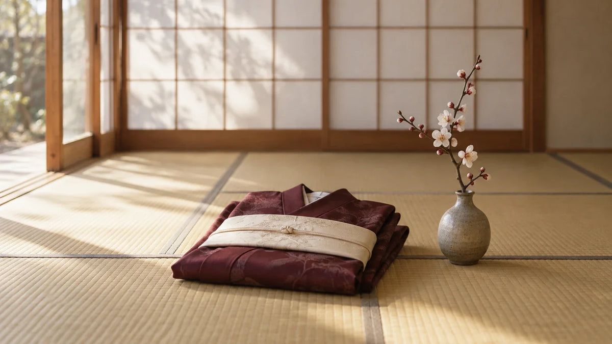 kimono tenue traditionnelle du japon