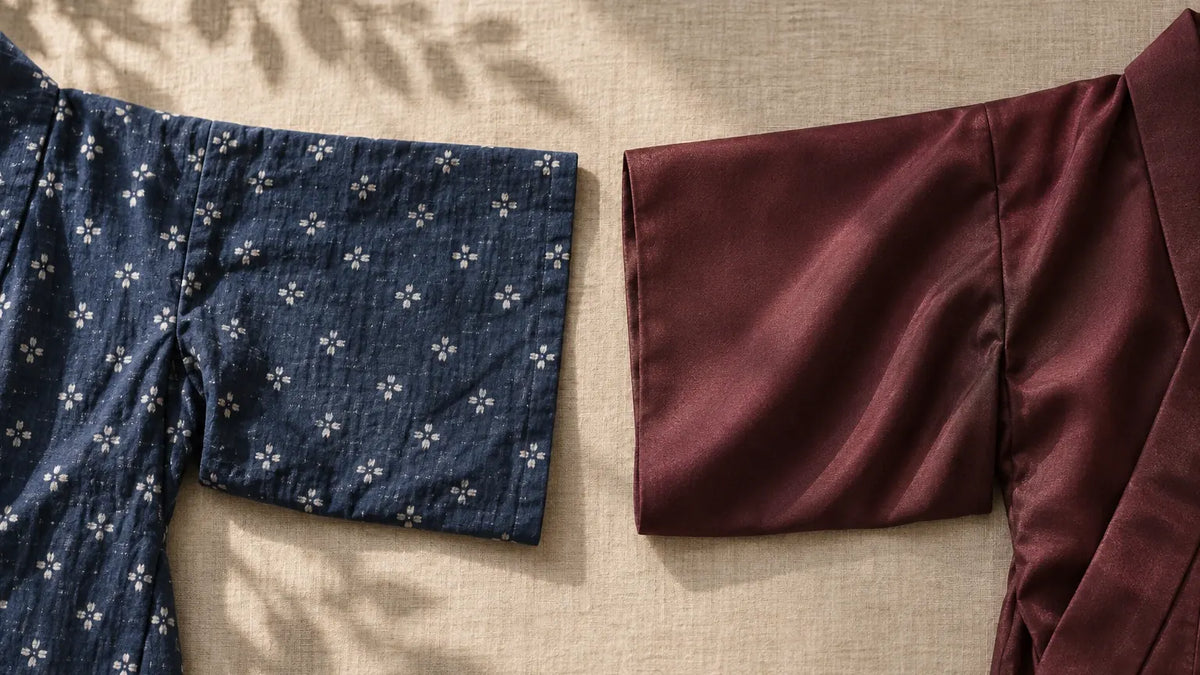 yukata vs kimono