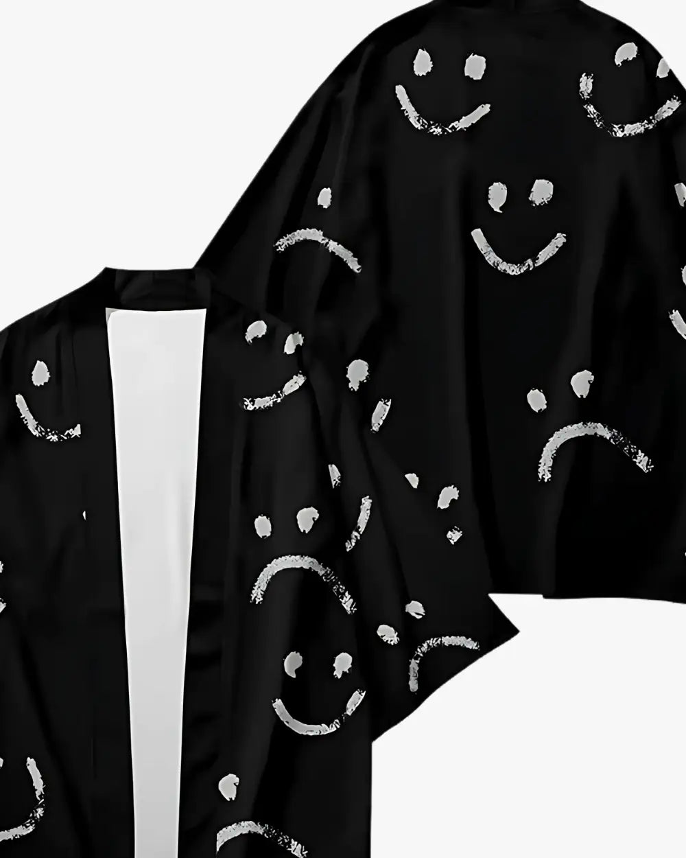 Kimono japonais streetwear emoji smiley Kokumon