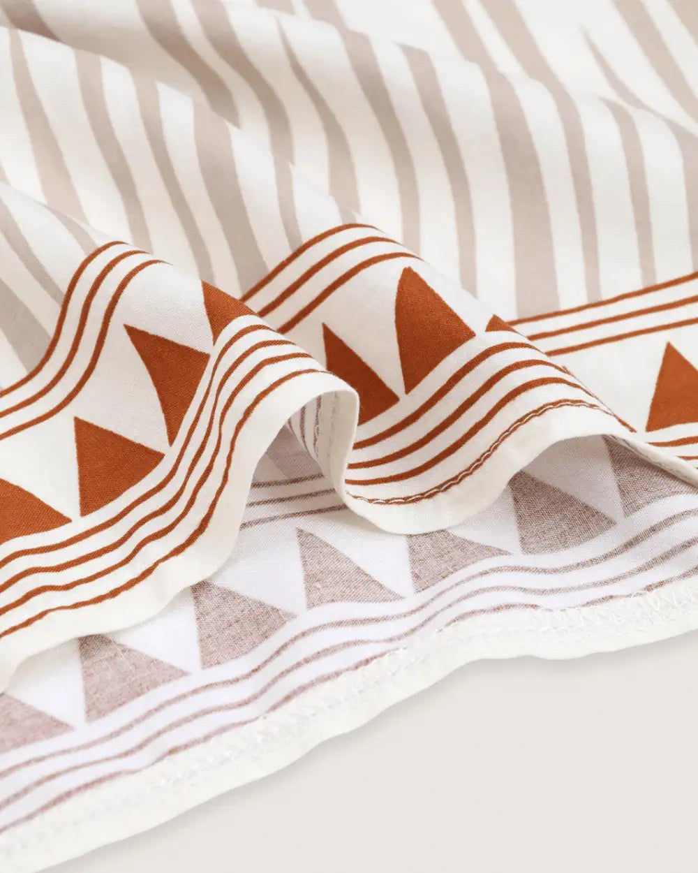 Robe kimono femme longue beige motifs Terako