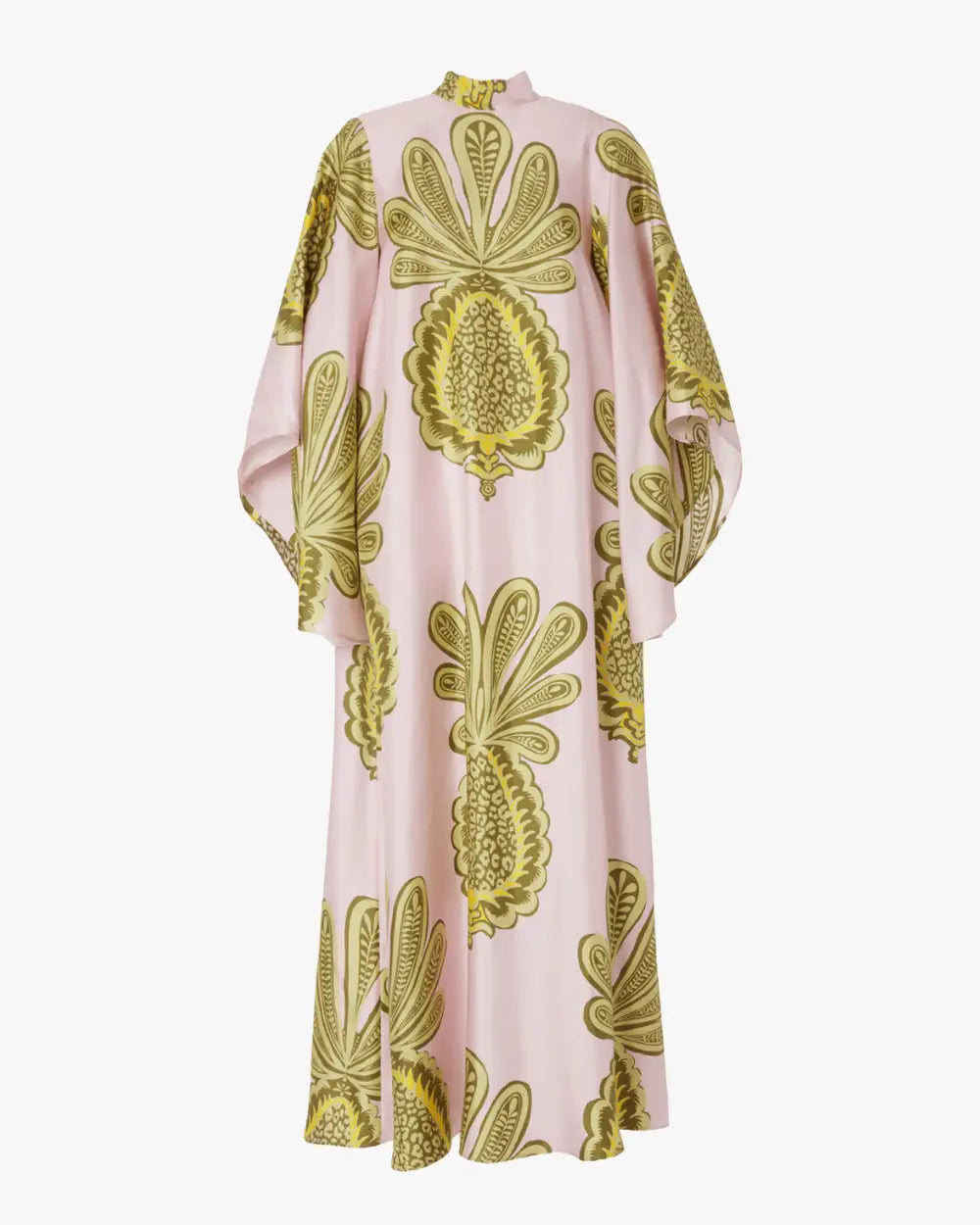 Robe kimono rose reversible motifs ananas femme Mizuki