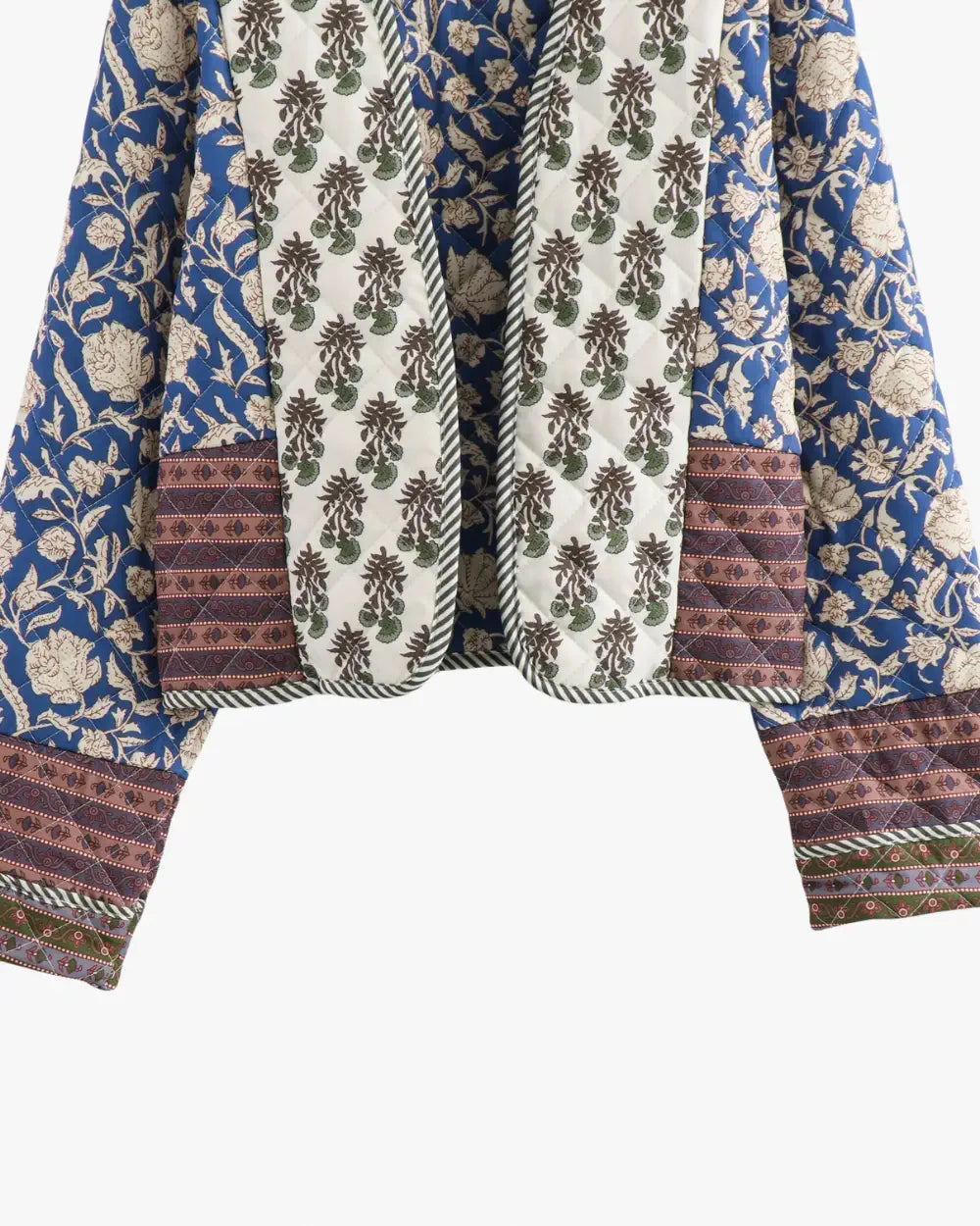 Veste kimono courte matelassee boheme femme Nozomi