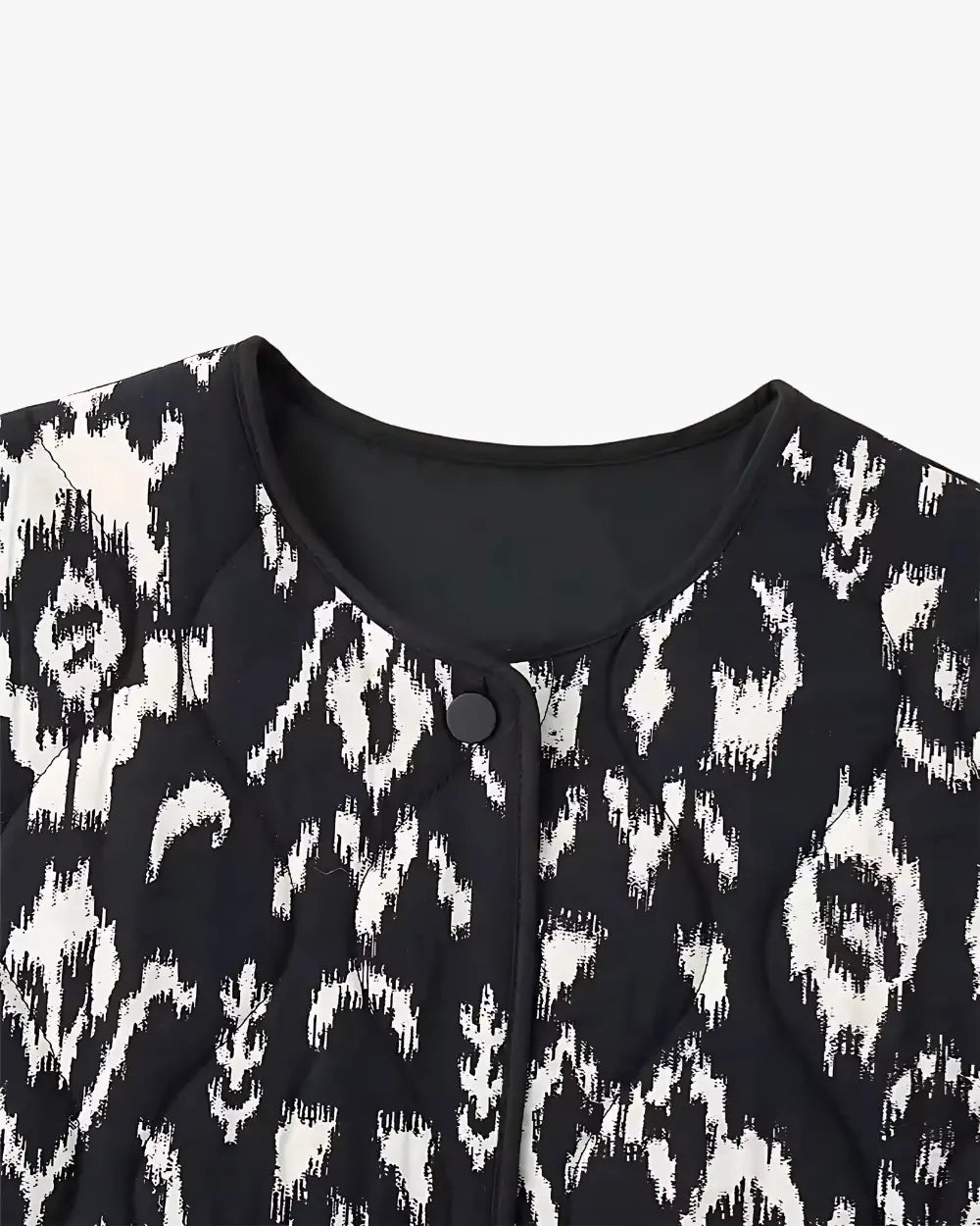 Veste kimono femme noir blanc style streetwear Kuroshiro