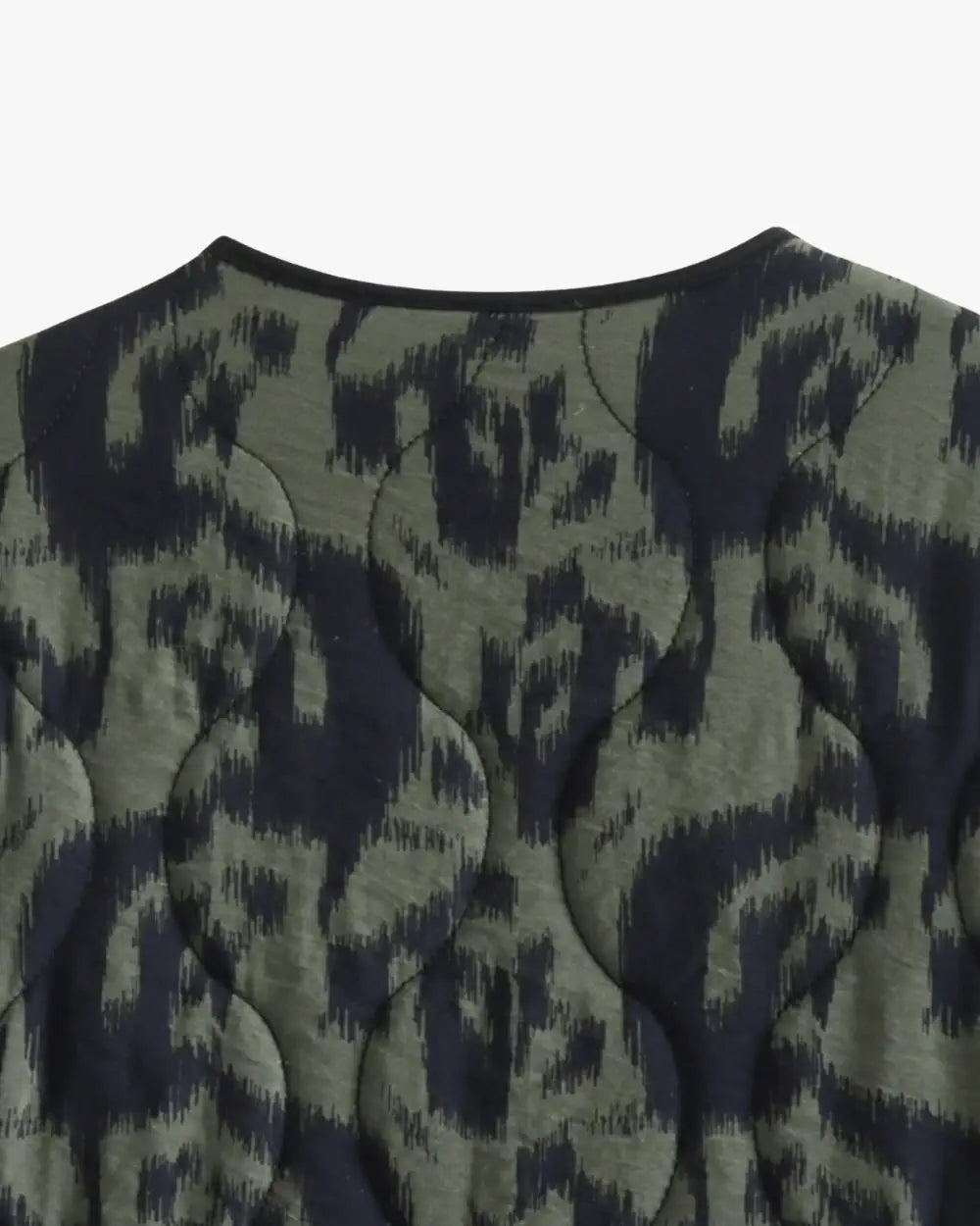 Veste kimono verte en coton épais femme Midoriha