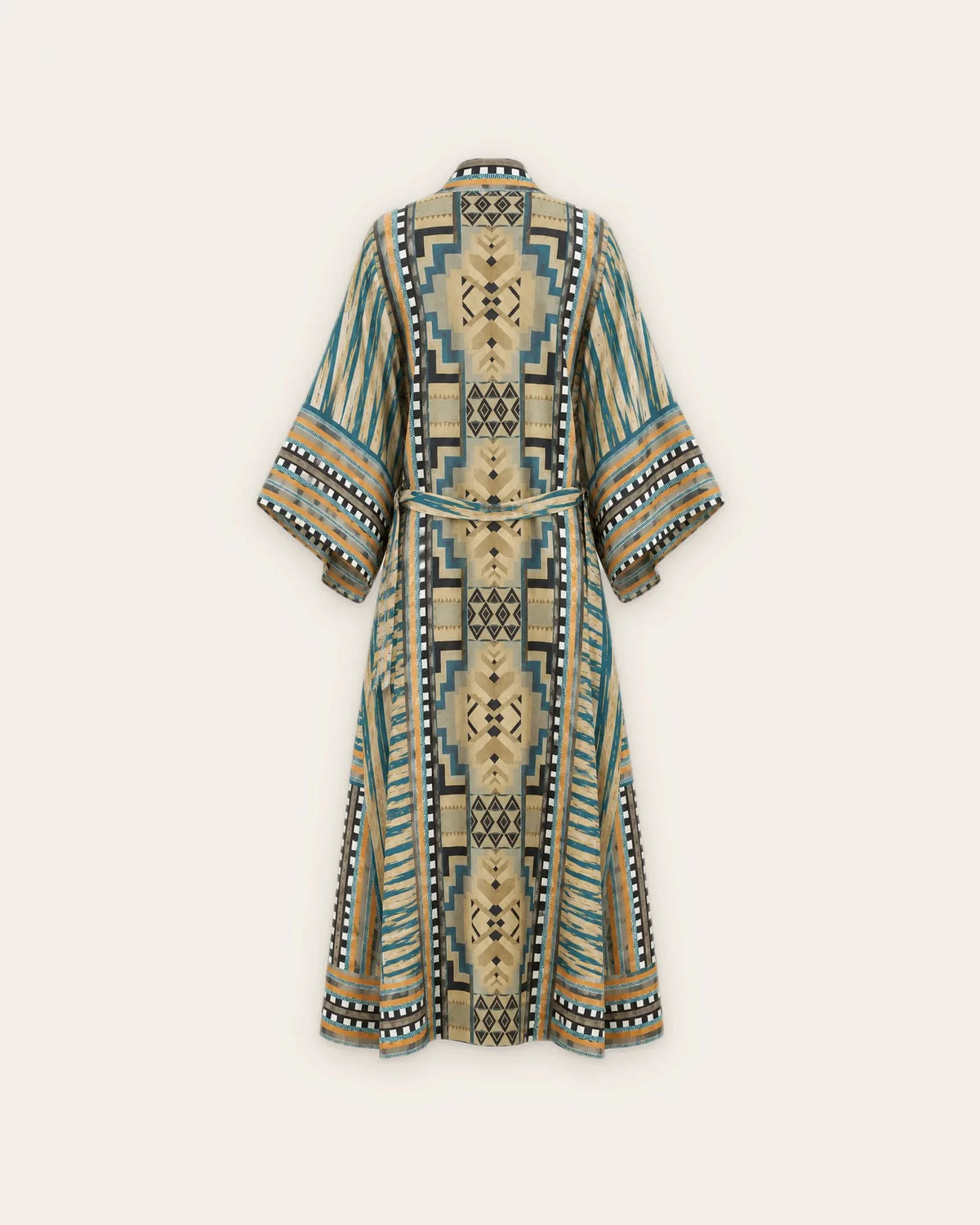 robe kimono plage longue ete femme dos
