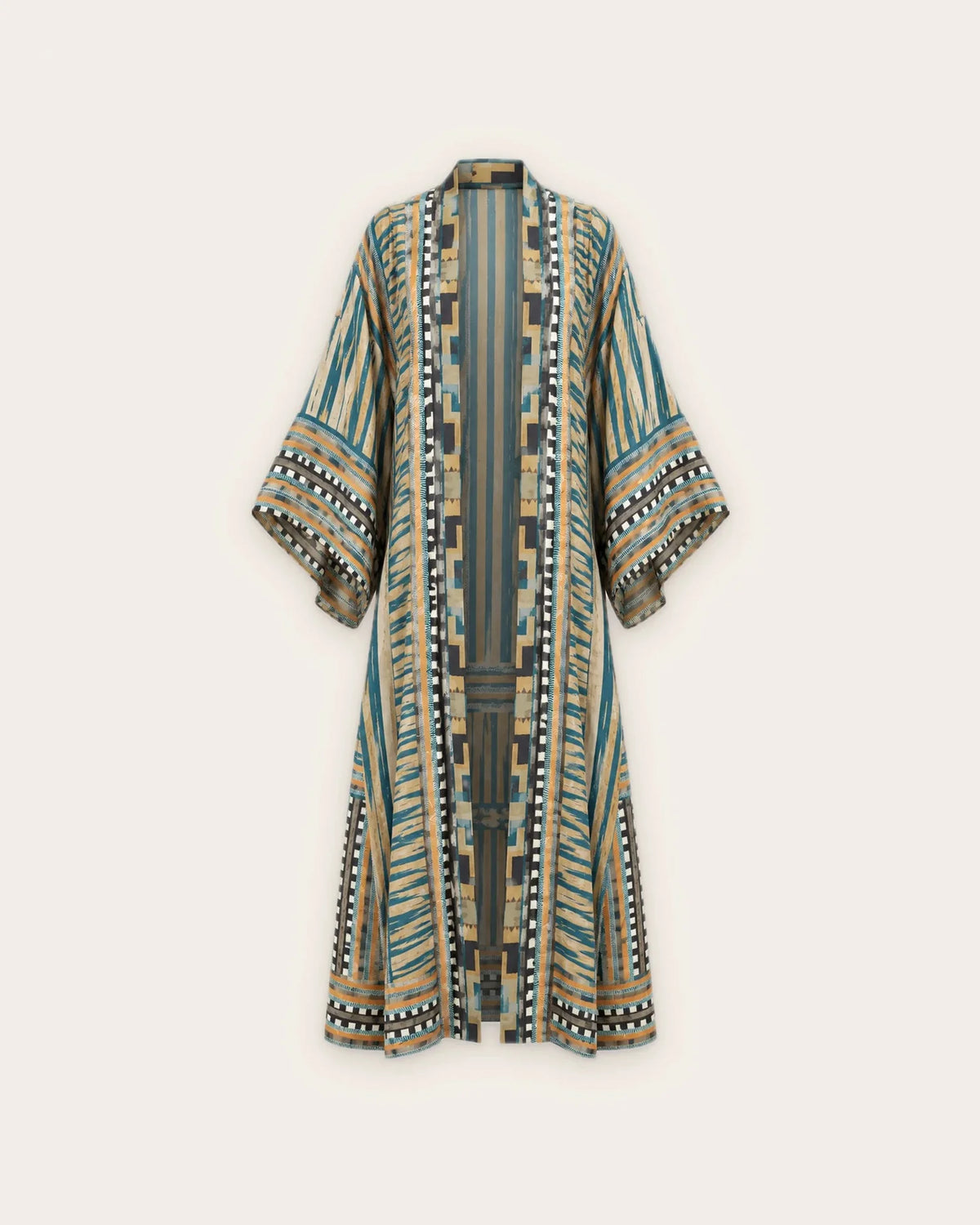 robe kimono plage longue ete femme