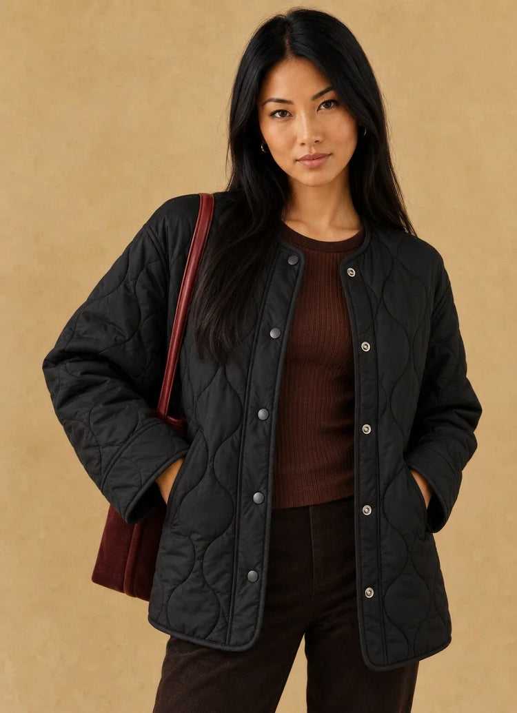 veste kimono matelassée femme