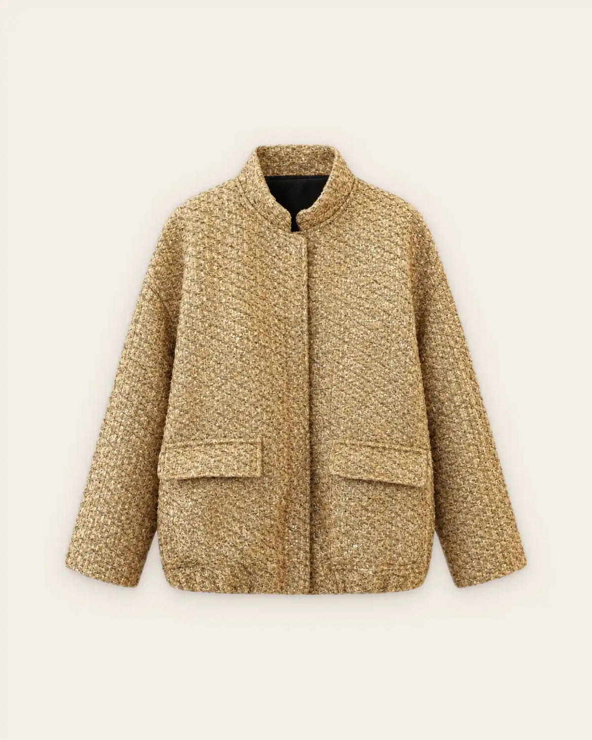 veste kimono doree femme paillettes soirée hikari